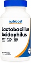 Nutricost Lactobacillus Acidofilus 2 milijarda CFU na obrok (120 kapsul)