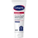 CETAPHIL ECZEMA REZTORADERM FLARE-UP RELIEF CREAM, za ekcema Prone kožo, 8 oz, Barrier popravila, 48 ur Hidracija, 2% kožo zaščitni koloidni ovseni, steroid prost