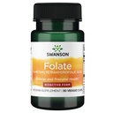 Swansonov folat (5-metiltetrahidrofolna kislina) 400 μg 30 Veg kapsul