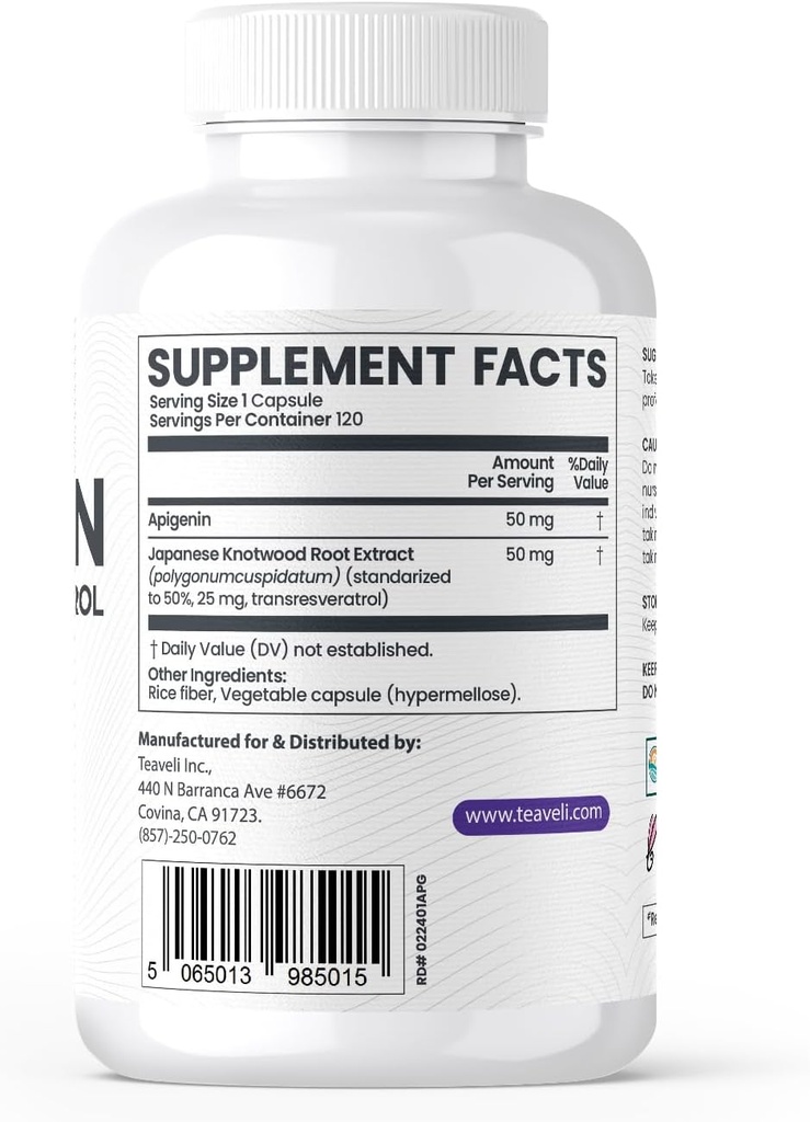 Teaveli Citicoline z Apigeninom