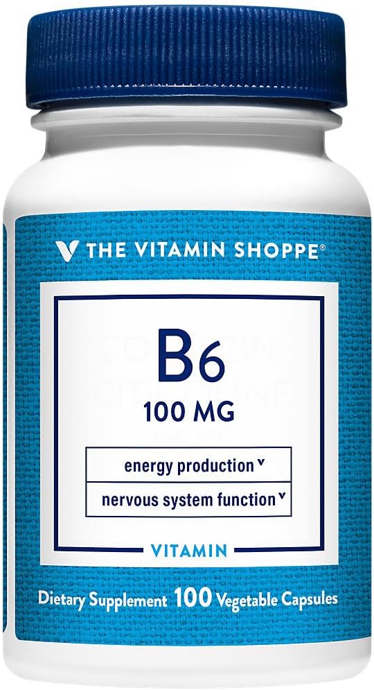 Vitaminska trgovina B6 100MG (100 kapsul)