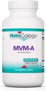Nutrikologija MVM-A dodatek - multivitaminski za moške in ženske, z železom, dnevni vitamini, za odrasle, visoka moč, biorazpoložljiv, vegetarijanske kapsule - 180 števk
