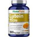 NusasPure Lutein 40 mg 180 Veggie kapsule (ne-GMO, Vegan)
