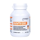 1 Pack Growth Code naravna rast dodatek za otroke in najstnike - Vitamini D3, K2, Niacinamid, Krepitev kosti - Otroški vitamini Made in Avstralija, 30 tablet