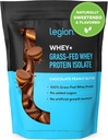 LEGIJA Whey+ Protein Whey izolat iz krav hranilnic trave - sirotkin izolat v prahu nizko kalorie, ne-GMO, brez sladkorja, laktoza in gluten, vse naravne beljakovine v prahu za moške in ženske (30 servivov)