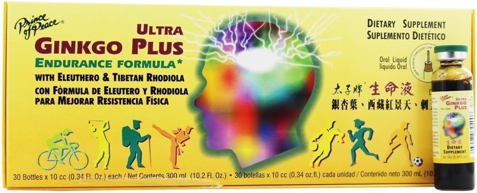 Princ miru - Ultra Ginkgo Plus, 30 fl oz stekleničke