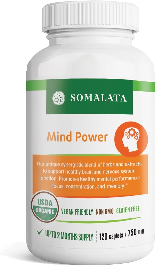 Mind Power - Organski dodatek z Ashwagandha - podpira zdravo delovanje možganov