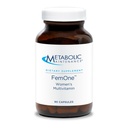 Metabolično vzdrževanje FemOne - ženski multivitamin z biorazpoložljivim železom, aktivnim folatom, B12, antioksidanti, vitamin D + biotin, podpora za razmnoževanje in imuno zdravje (90 kapsul)