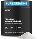 Kreatin monohidrat v prahu – nearomatiziran, 5000mg, 60 Servings – povečanje mišične rasti, moč, zmogljivost in zdravje možganov – ne-GMO, Gluten-free, HPLC Tested, NSF Certified