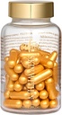 Koža v laseh kože in nohti Kolagen Naravna prehrana dodatek z vitaminom C in kolagen, 30 dan dobave, 60 kapsul