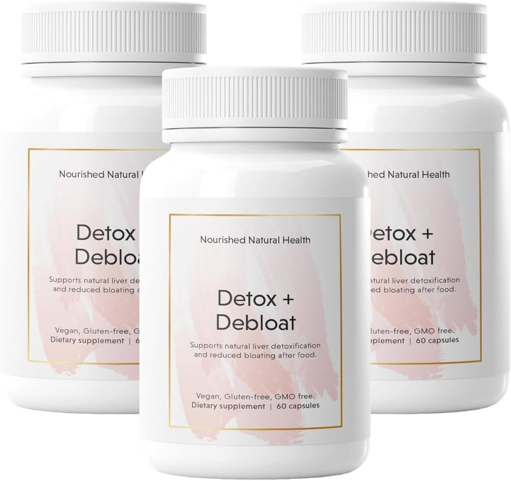 Hranilna naravna detox + debloat - Milk Thistle & Dandelion Root Vegan dodatek za ženske - Napenjanje Relief & Prebava Podpora - 180 kapsul