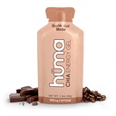 Huma Chia Energy Gel, Doubleshot Mocha, 12 Pack, 100mg kofein na paket - Premier Sports Nutrition za vzdržljivostno vadbo