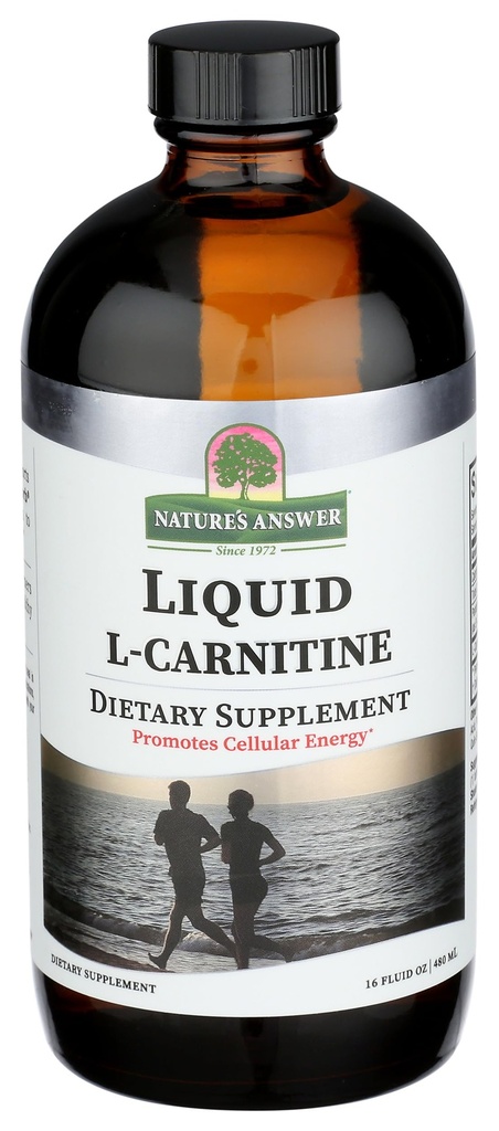 Narava odgovor Tekoči L-karnitin Raspberry okus 1200 mg 16-fluid Ounces Celularna energija prehranski dodatek