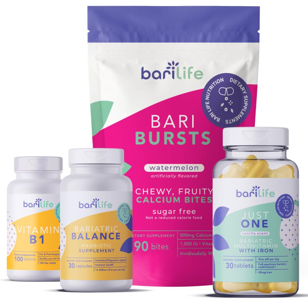 Bari Life Gastric rokav, Gastric Bypass Vitamin in dodatni začetni komplet (Watermelon)