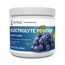 Dr. Berg Zero Sugar Hydration Keto Electrolyte Powder - Izboljšan w/ 1000 mg kalijeve in prave rožnate himalajske soli (NI MILA) - Grape Flavor Hydration Mix Supplement - 50 Strežnikov