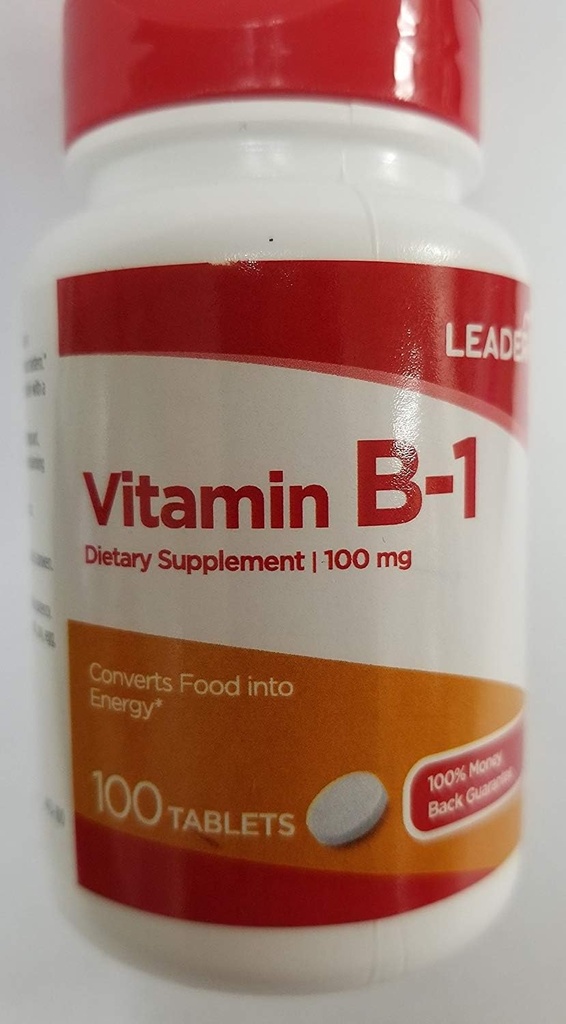 Leader Vitamin B-1 100 mg, 100 tablet vsak (paket 3)