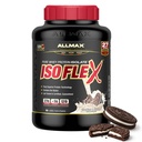 ALLMAX Nutrition - ISOFLEX Prašek sirotkinih beljakovin, izolat sirotkinih beljakovin, 27g beljakovin, piškotki in krema, 5 funtov
