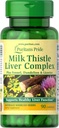 Puritan's Pride mleko Thistle Jetra Complex, podpira zdravo funkcijo jeter, 90 Count, White