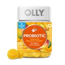 OLY probiotični Gummy, Imunska in prebavna podpora, 1 milijarda CFU, žvečljivi probiotični dodatek, Mango, 25 Day Supply - 50 Count