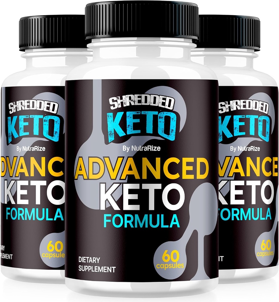 (3 pakiranja) Razdrobljene tablete za Keto, Premium Keto Shred Hujšanje Kapsule, Vse naravne Keto dopolnilo za podporo Fitness in telesne cilje, Uradna RazdrobljenaKeto Mnenja (180 kapsul)