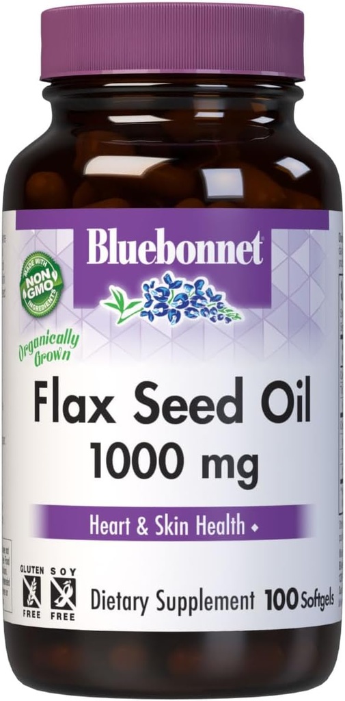 BlueBonnet Nutrition Laneno olje 1000 mg