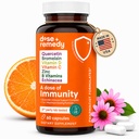 Odmerek imunosti Quercetin z vitaminom C in cinkom, vitamin D, 500mg Quercetin Bromelain z Echinacea & B vitamini, Lung Imune Support Supplement 7 v 1 Obrambni Booster (60 Count)