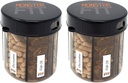 Monster Supplement medication tabletke Dispenser z nalepkami kompartment - ekstra velike tablete vsebnik steklenice ročaji skoraj vsak dodatek - enostavno za dispenzijo (Monster Fit - 2 Pack)
