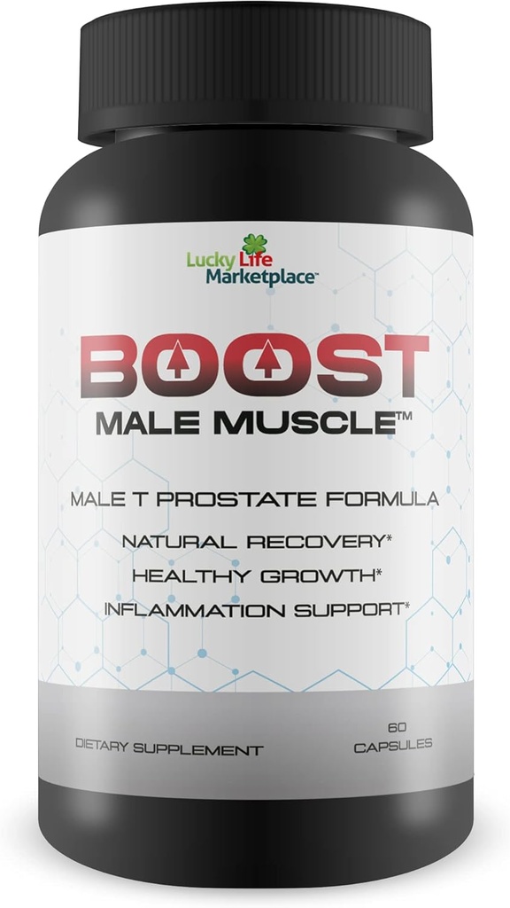 Boost moški - maksimalna moč Prostata podpora za moške - spodbujanje poln mehur Praznjenje dan & noč - Podpora izboljšan pretok krvi z zelenim čajem - moški prostate zdravstvene dodatek - urinska podpora