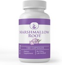 Čiste izvirne sestavine Marshmallow koren, (100 kapsul) Vedno čist, brez dodatkov ali polnila, laboratorij preverjen