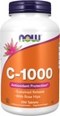 Now Foods, C-1000 ,Now Foods Vitamin C-1000 Trajna sprostitev z Rose Hips, 250 Tablete