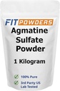 Agmatin sulfat v prahu 1 kilogram (več velikosti) Moč in črpalka (nitrični oksid) 100% Pure Agmatine Powder, Vegan, Gluten-free