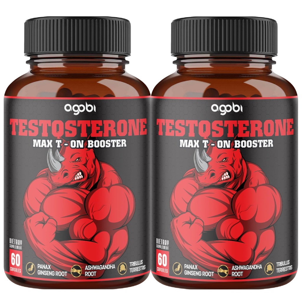 2 pakiranji 60 kapsul - 11 zelišč v kombinaciji z ginsengom, Ashwagandho, Tribulus & More.