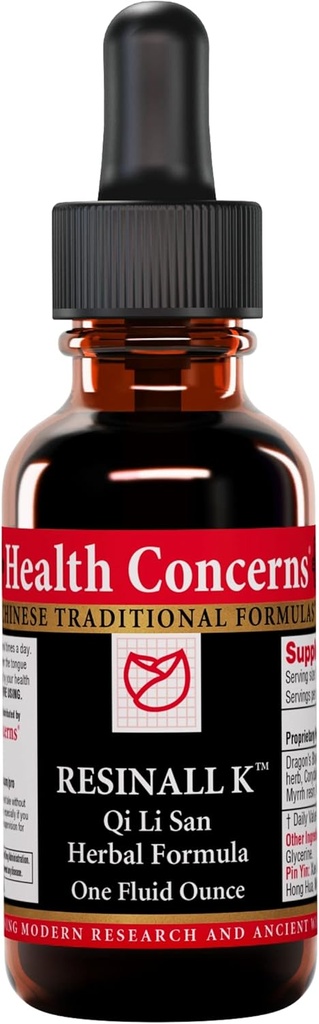 Zdravstvene skrbi Resinall K - Energy Healing & Regeneration Support Formula - 1 fl oz