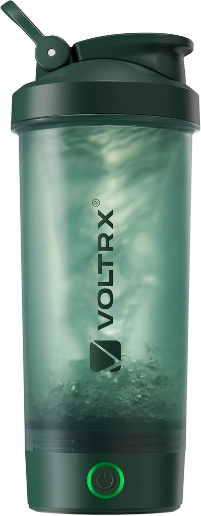 VOLTRX plastenka za stresanje beljakovin, združitev USB C polnilni električni mešalnik za stresanje beljakovin, shaker skodelice za stresanje beljakovin in nadomestek obroka, BPA Free, 24oz