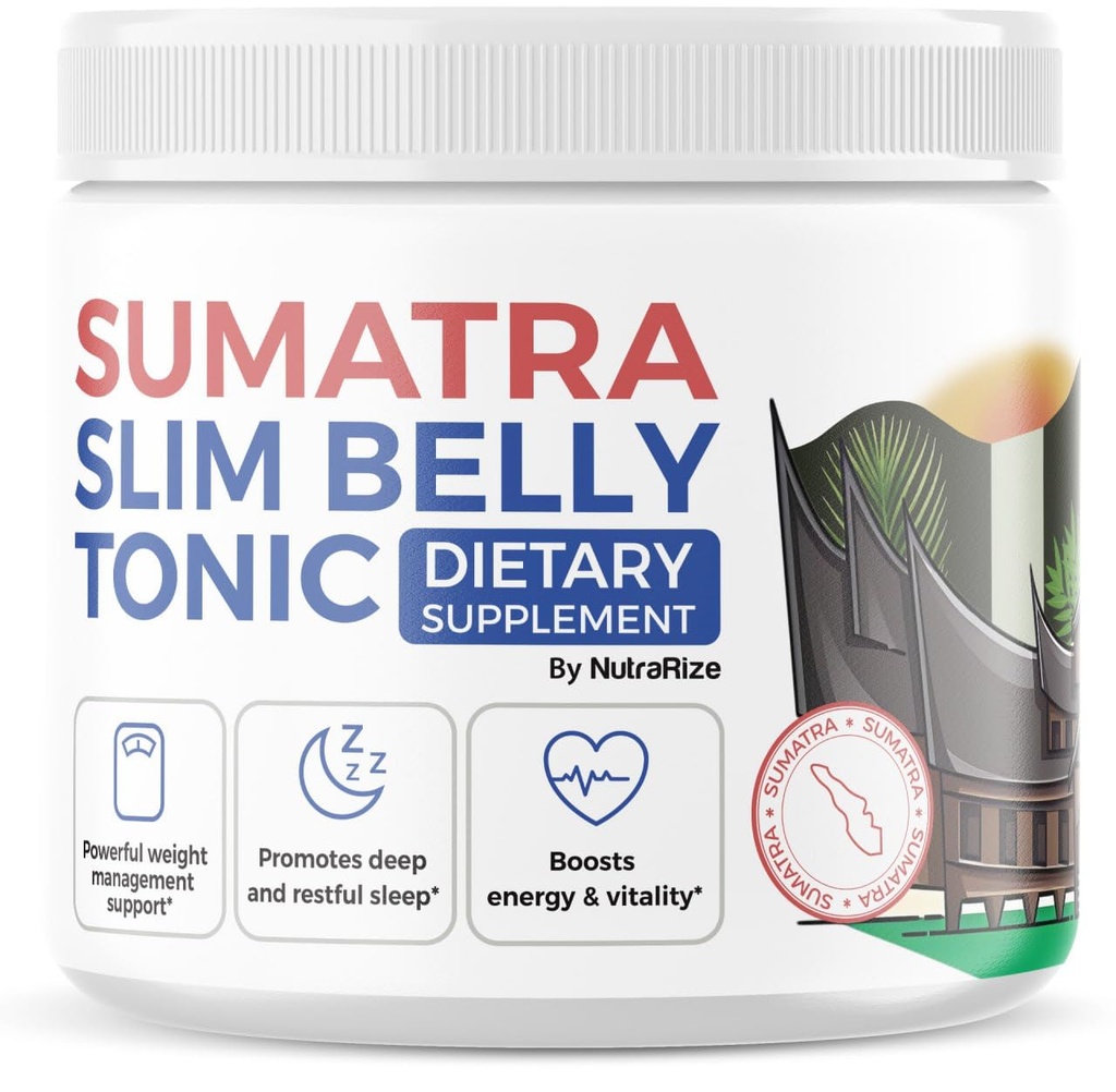 NutraRize Sumatra Slim Belly Tonic Powder - prehranska dopolnila, Vse-naravni maksimalna moč v prahu, Mnenja (1 pakiranje)