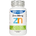 DrFormulas cink za Acne 50mg dodatek s keliranim cinkovim oksidom Citrat, 100 dnevna dobava (tabele niso lozenges, glukonat, ali pikolinat)