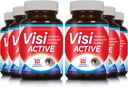 Vision Support Supplement - Eye Health Formula z L-Tartrate, Resveratrol, Borovničev ekstrakt, Vitamini A, C, D in 11 Sestavine za podporo vida - 60 kapsul/steklenica - 6 pakiranj