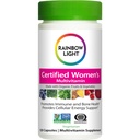 Mavrična svetloba certificirane ženske multivitaminski, multivitaminski dodatek, 120 Caps (Pack May Vary)