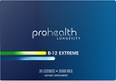 ProHealth Vitamin B 12 Extreme- 35.000 μg Mega odmerek, 7 X Jakost (30 podjezičnih raztopih tablet) Dodatna jakost, B 12 Vitamin, metilkobalamin, dibenkozid, cianokobalamin, hidroksokobalamin