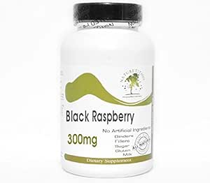 Črna malina 300mg ~ 90 Kapsula - Brez dodatkov ~ Naturetition dopolnila