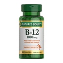 Naravni Bounty Vitamin B12 1000 mcg Dodatki, Podpira energijo Presnova, 200 Ct