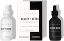 Sakara Beauty Water + Detox Vodne kapljice, 60 Serving - Trace Mineralne kapljice & Klorofil Tekoče kapljice, Tekoči magnezij, Klorid, Natrijev, Kalij, Boron dopolnila, Tekoči Klorofil kapljice