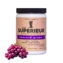 Superieur Elektroliti – Rastlinski elektrolitski dodatek w/Sea Minerals for Hydration & Recovery – Keto prijazno, Non-GMO, Zero Sugar, Vegan Healthy Sports Drink Powder – Concord Grozd (70 strežnice)