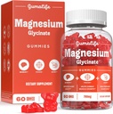Gumalife je 700mg Magnezij Glycinate Gummies izboljšanje sprostitve, Ponujajo sladkor brez mešanic koristnih hranil. Vsaka škatla vsebuje 60 števcev (60 števcev, Boysenberry)