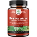 Mladinski Trans Resveratrol dodatek - Resveratrol kapsule z aktivatorjem AMPK za celično zdravje in vitalnost - AMPK metabolični aktivator za presnovo povečanje in celično učinkovitost - 60 števk