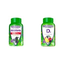 Vitafusion Extra Jakost Melatonin Gummy Vitamini, 5mg, 120 ct Gummies & Vitamin D3 Gummy Vitamini za kosti in imunski sistem Podpora