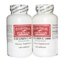 Ekološke formule Vitamin C iz Tapioke za občutljive želodce Priročno 2-Pack
