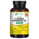 Veganski večer Primrose Oil 2000mg z vitaminom E & B6 – 60 Veganski softgels