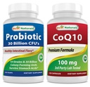 Najboljši naravni probiotik 10 sevi & 30 milijard CFU & COQ10 100 mg