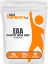 BulkSupplements.com Essential Amino Acids Powder - Essential Amino Acids Supplement, EAA Powder - Unflavored & Gluten Free, 10g na Serving, 100g (3.5 oz) (Pack of 1)